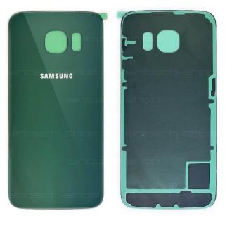 Samsung Galaxy S6 Edge G925F zadní skleněný kryt, zelený