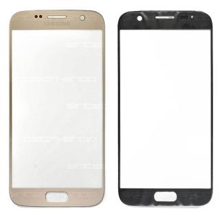 Samsung Galaxy S7 G930F zlaté čelní dotykové sklo