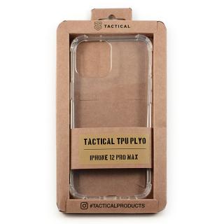 Tactical TPU Kryt PLYO pro Apple iPhone 12 Pro Max (6,7 ), průhledný