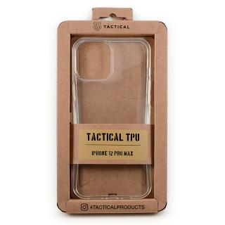 Tactical TPU Kryt pro Apple iPhone 12 Pro Max (6,7 ), průhledný