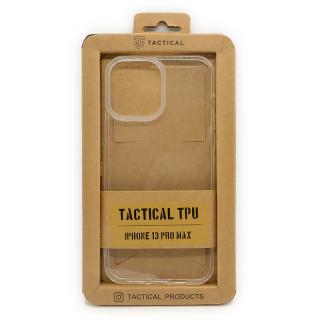 Tactical TPU Kryt pro Apple iPhone 13 Pro Max (6,7 ), průhledný