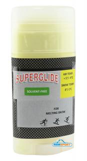 SF SUPERGLIDE SOLID SKIWAX 35 gr Žlutý: teplota sněhu 0°/-1°C nebo teplota vzduchu +5°/-4°C (Tuhý vosk-tyčinka, vosk neobsahuje rozpoštědla - šetrný k…