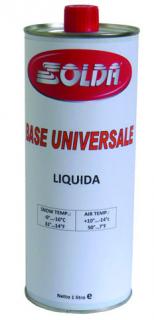 SOLDA BASE UNIVERSAL  liquid  ml 1.000 (Základní univerzální 100% hydrocarbon tekutý 1 l ) Teplota sněhu 0°/-10°C