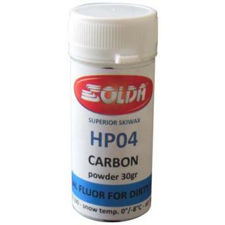 SOLDA HP04 CARBON 30gr (Vyjímečný produkt - prášek vyvinutý pro špinavý sníh při podmínkách mezi FLUOR 100 a HP05)