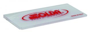 SOLDA Plexiglass scraper   4 mm (Plastová škrabka tloušťka 4mm)