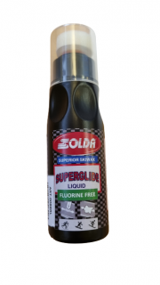 SUPERGLIDE LIQUID SKIWAX 90 ml Červený (tekutý vosk v lahvičce s houbičkou): teplota sněhu -2°/-10°C nebo teplota vzduchu 0°/-13°C