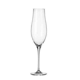 Crystal Bohemia Limosa flute 200 ml 6 ks