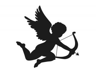 CUPID pískování obrázku Velikost obrázku: Střední do 25 cm²