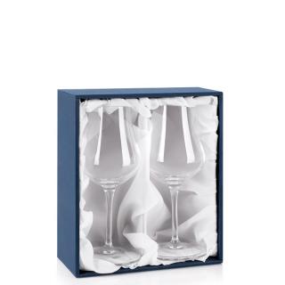 Dárková krabička na 2 degustační sklenice Spirits Snifter  Prodáváme pouze k našim sklenicím Výstelka: bílý satén