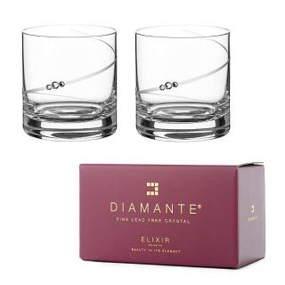 Diamante Silhouette sklenice na whisky 310 ml 2 ks