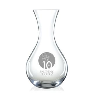 Výroční karafa na víno Bohemia Crystal 1,24 l