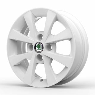 ŠKODA Apus White 5x14 4x100 ET35