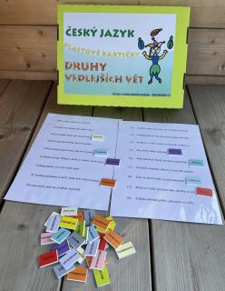 Druhy vedlejších vět - kartičky