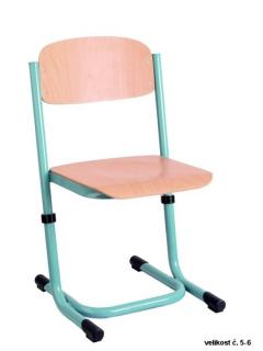 Školní židle Gabi nastavitelná