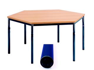 Univerzální stůl šestiúhelník 18 mm