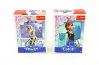 Minipuzzle Frozen Disney (4 druhy)