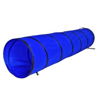 Tunel pro psa- závod agility, výcvik psa, modrý 200x40cm