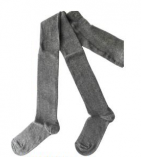 Design Socks Dětské punčocháče 7 vel. 116-122 čísla: Šedé