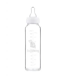 EcoViking Skleněná borosilikátová lahvička 240 ml 1ks