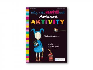 Knížka Velký, větší, NEJVĚTŠÍ sešit Montessori aktivity