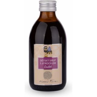 Nobilis Tilia Dětský BIO sirup s jitrocelem Emílek 250 ml