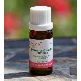 POMERANČ SLADKÝ BIO KbA Eoné Obsah: 10ml