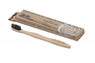 Tierra Verde Bambusový kartáček na zuby – medium BEZOBAL