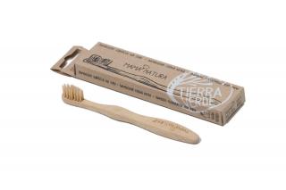 Tierra Verde Dětský bambusový kartáček na zuby měkký – soft mini
