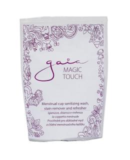 Tierra Verde  Gaia Magic Touch – na čištění kalíšku Gaia Magic Touch – čistící prášek pro menstruační kalíšek vzorek