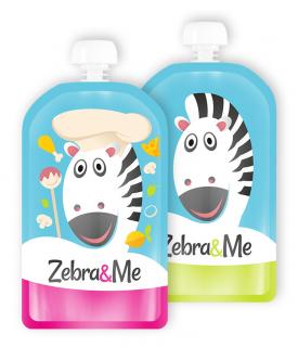 Zebra&Me Kapsička na dětskou stravu 2 ks CHEF