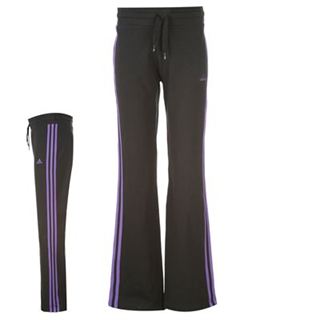 Dámské kalhoty (tepláky) Adidas (černo-fialové)