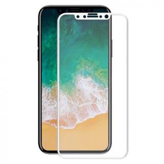 3D ochranné sklo Apple iPhone X / XS / 11 Pro 5,8  - bílé