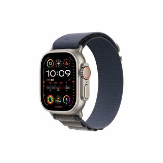 Apple Watch Ultra 2 GPS + Cellulár titan se zelenošedým trailovým tahem