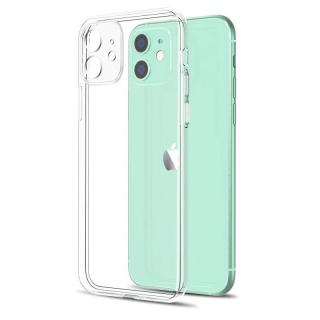 Odolný silikonový obal pro Apple iPhone 11 - průhledný