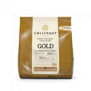 Callebaut čokoláda Gold 30,4% 400g