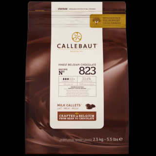 Callebaut čokoláda Mléčná 33,6% 2,5 kg
