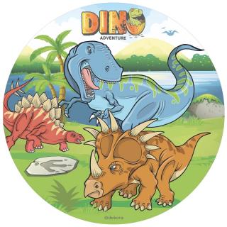 Obrázek Jedlý papír Dinosaurus