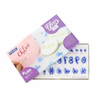 PME Číslice a znaky Razítka Fun Font Sada 1