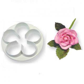 PME Vykrajovačka Květ růže - 65 mm, plast