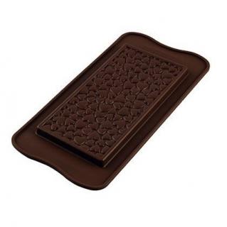 Silikomart Silikonová forma na čokoládu LOVE Choco bar