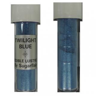 Sugarflair Dekorativní prachová perleťová barva Twilight Blue (večerní modrá), 2g