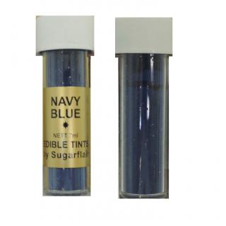 Sugarflair Jedlá prachová barva Navy blue (námořnická modrá), 7ml