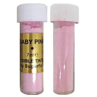 Sugarflair Jedlá prachová barva, TF, 7 ml, Baby Pink