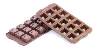 Silikomart formička na čokoládu - Kostky (Cubo) (CUBO)