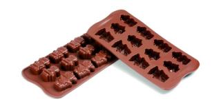 Silikomart formička na čokoládu - Roboti (ROBOCHOC)