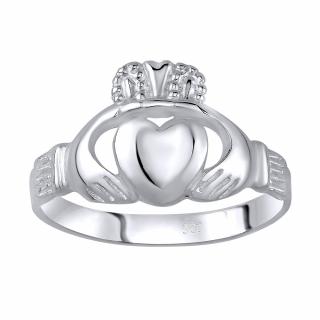 Dámský celostříbrný prsten CLADDAGH