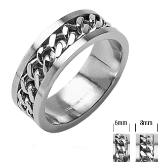 Levné snubní prsteny z chirurgické oceli R-H0260 (Snubní prsteny z chirurgické oceli R-H0260)