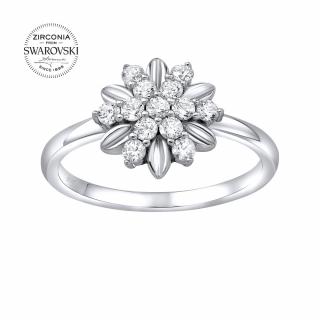 SILVEGO stříbrný prsten ALIVIA se Swarovski® Zirconia