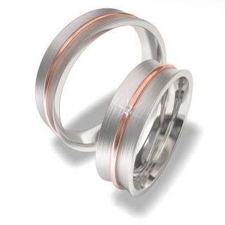 Snubní prsteny z chirurgické oceli 7091-1