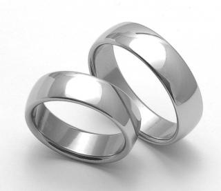 Snubní prsteny z chirurgické oceli ZERO Collection rz16000+rz16000 (Snubní prsteny ZERO Collection rz16000+rz16000)